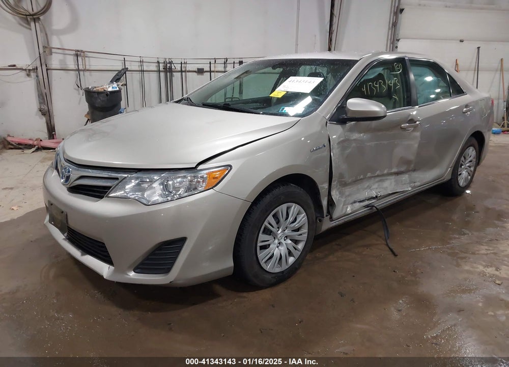 2014 TOYOTA CAMRY HYBRID VIN: 4T1BD1FK5EU105432