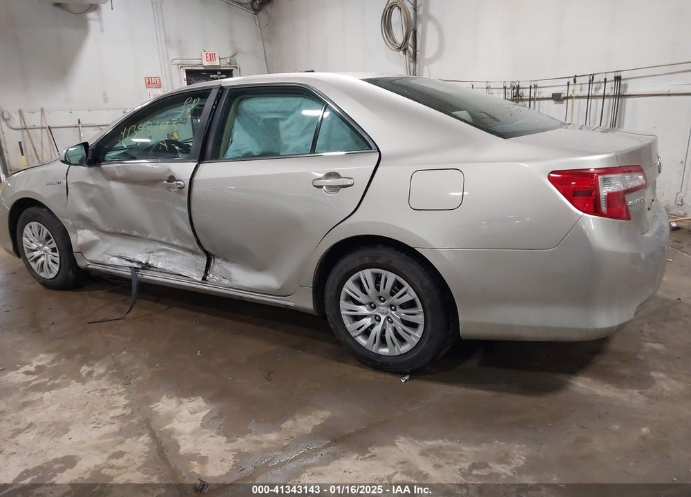 2014 TOYOTA CAMRY HYBRID VIN: 4T1BD1FK5EU105432