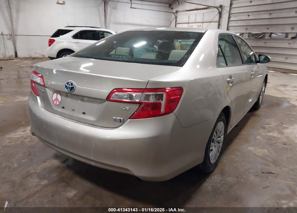 2014 TOYOTA CAMRY HYBRID VIN: 4T1BD1FK5EU105432