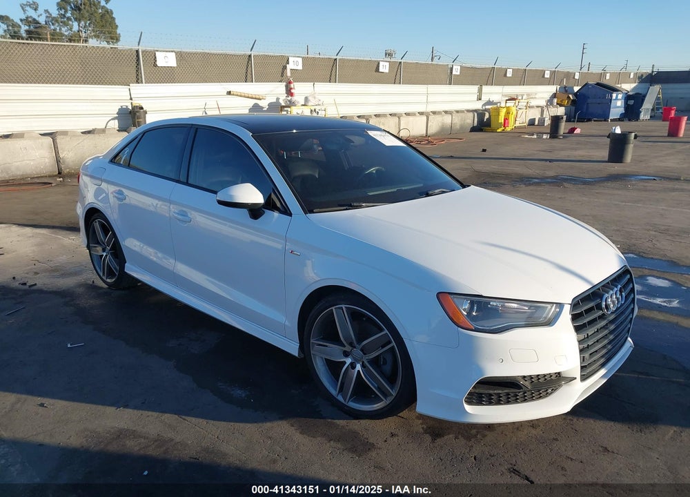 2016 AUDI A3 1.8T PREMIUM VIN: WAUA7GFF9G1045282