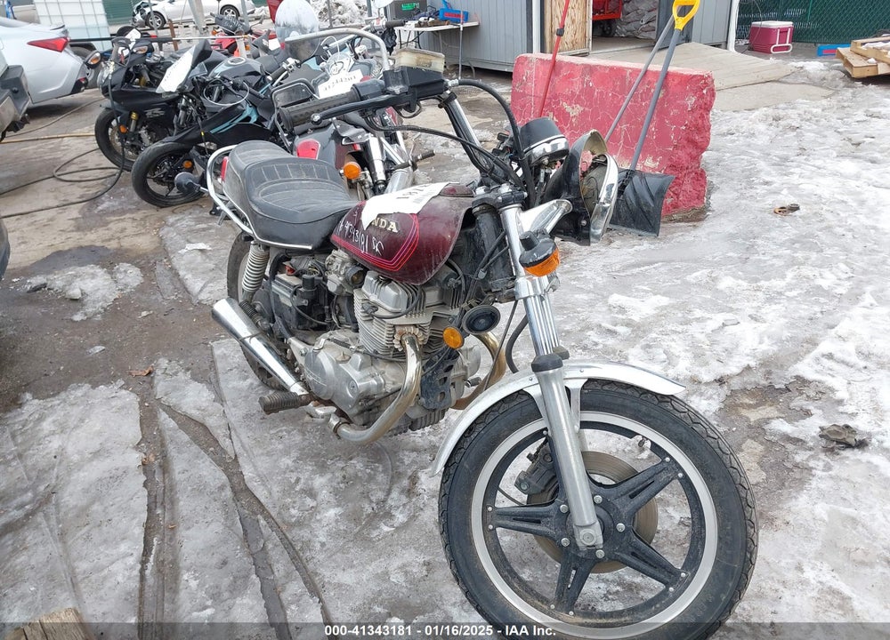 1980 HONDA CB650 VIN: NC012104871