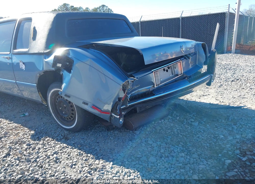 1989 CADILLAC DEVILLE VIN: 1G6CD1150K4291874