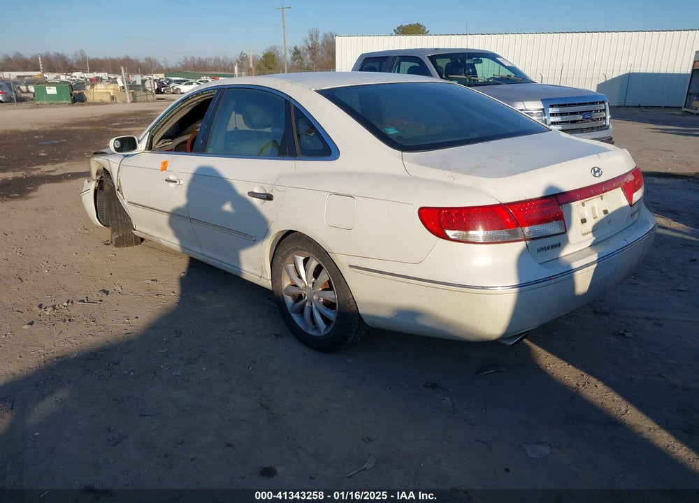2006 HYUNDAI AZERA LIMITED/SE VIN: KMHFC46F76A104231