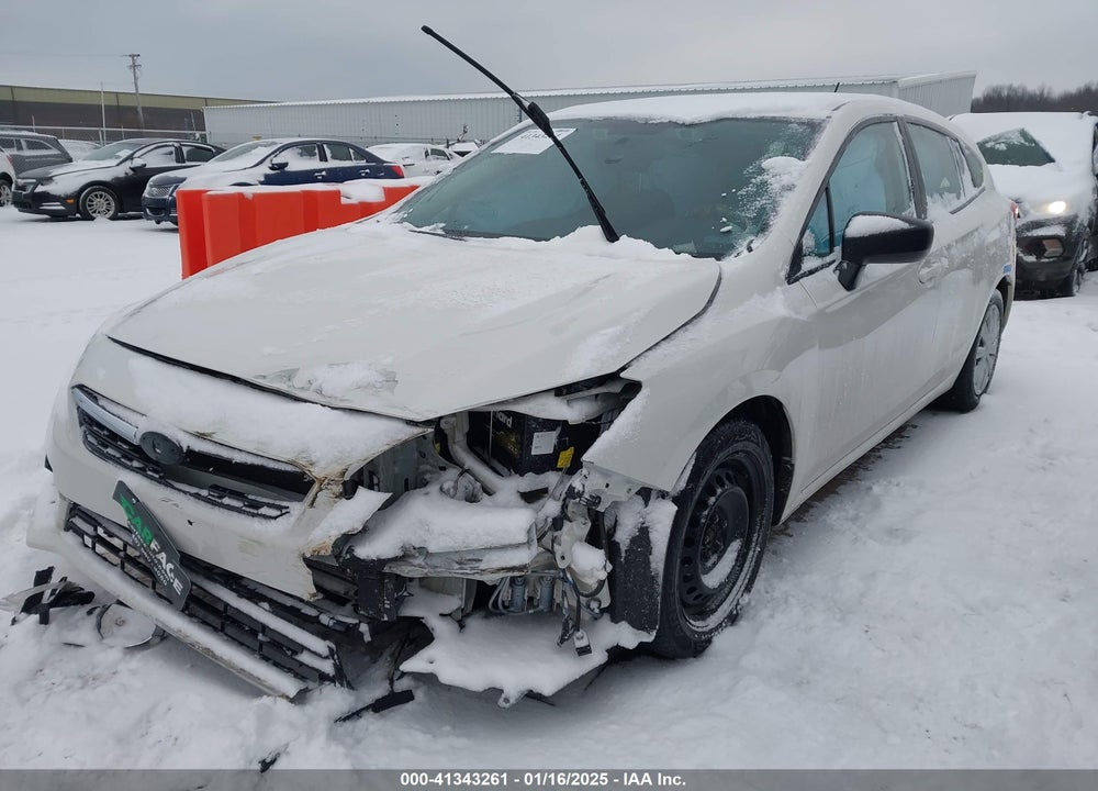 2021 SUBARU IMPREZA VIN: 4S3GTAB66M3712188