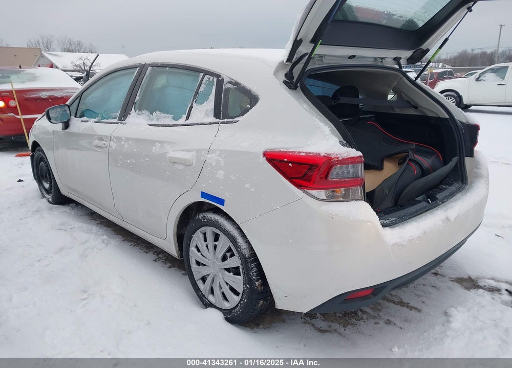 2021 SUBARU IMPREZA VIN: 4S3GTAB66M3712188