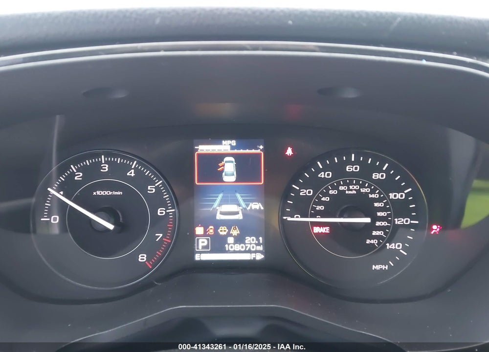 2021 SUBARU IMPREZA VIN: 4S3GTAB66M3712188