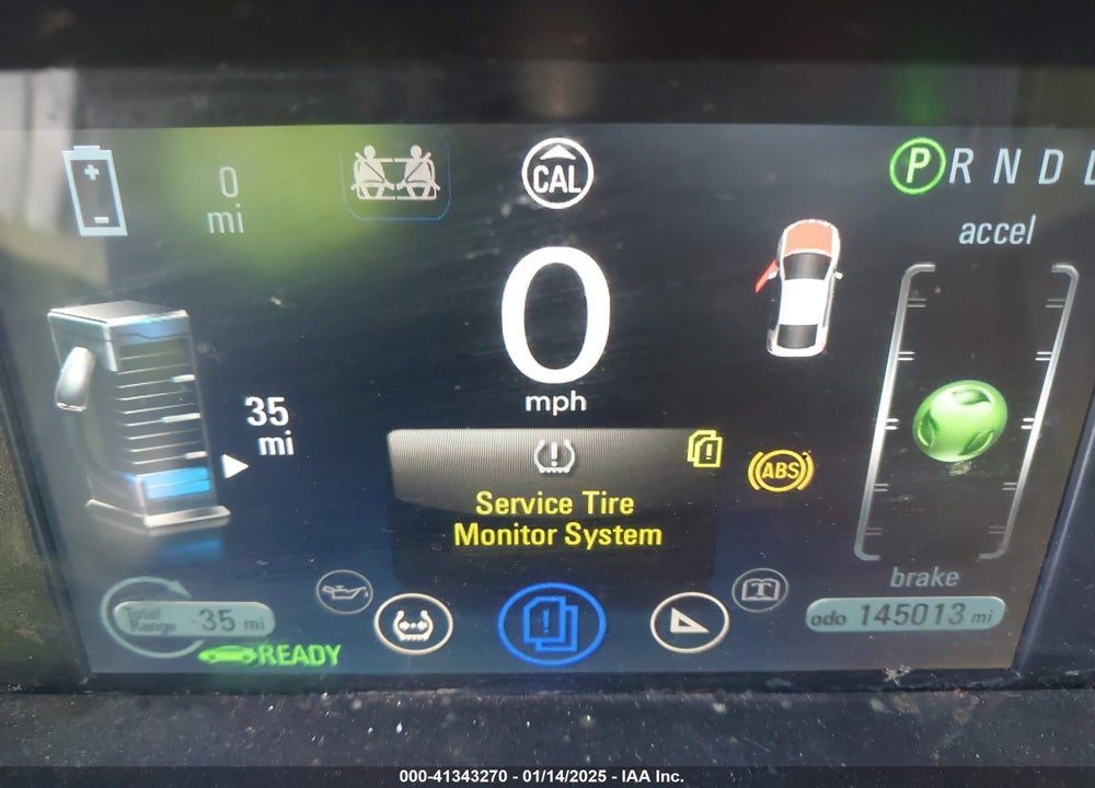 2015 CHEVROLET VOLT VIN: 1G1RC6E40FU126575