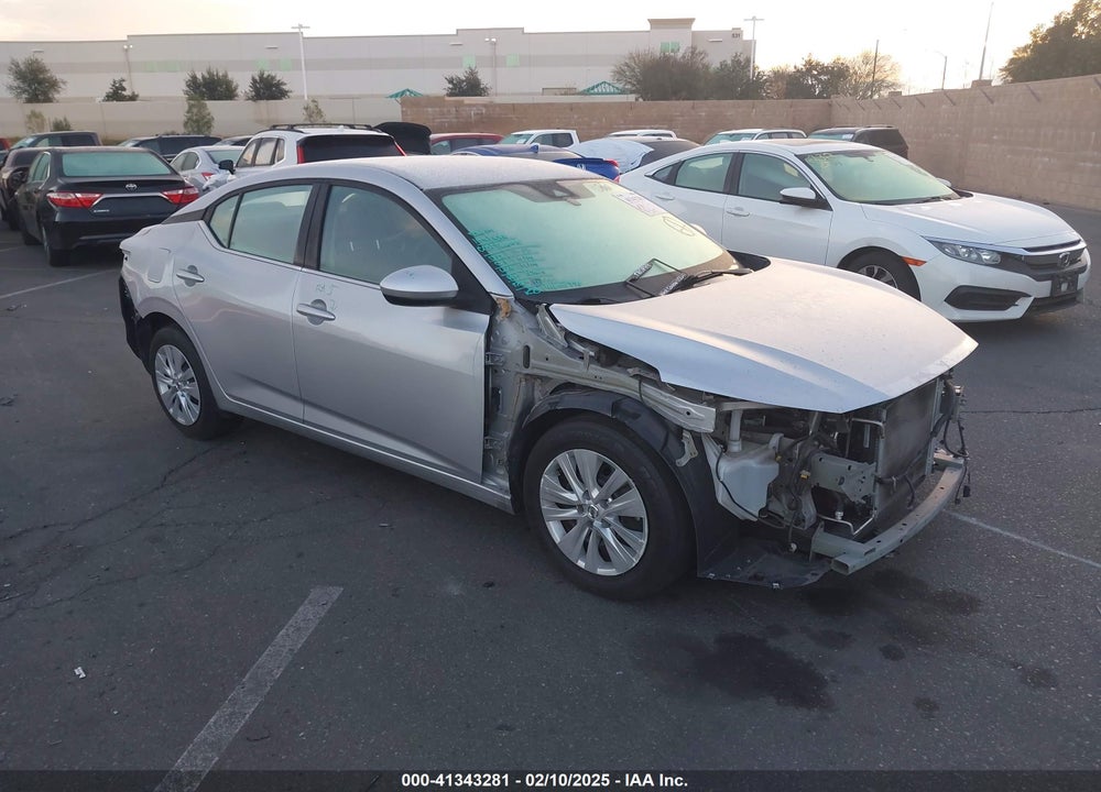 2021 NISSAN SENTRA S XTRONIC CVT VIN: 3N1AB8BV8MY226520