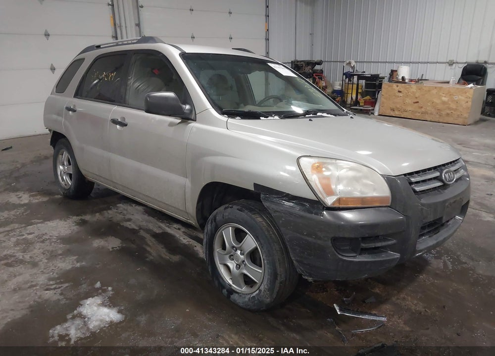 2007 KIA SPORTAGE LX VIN: KNDJF724677306407