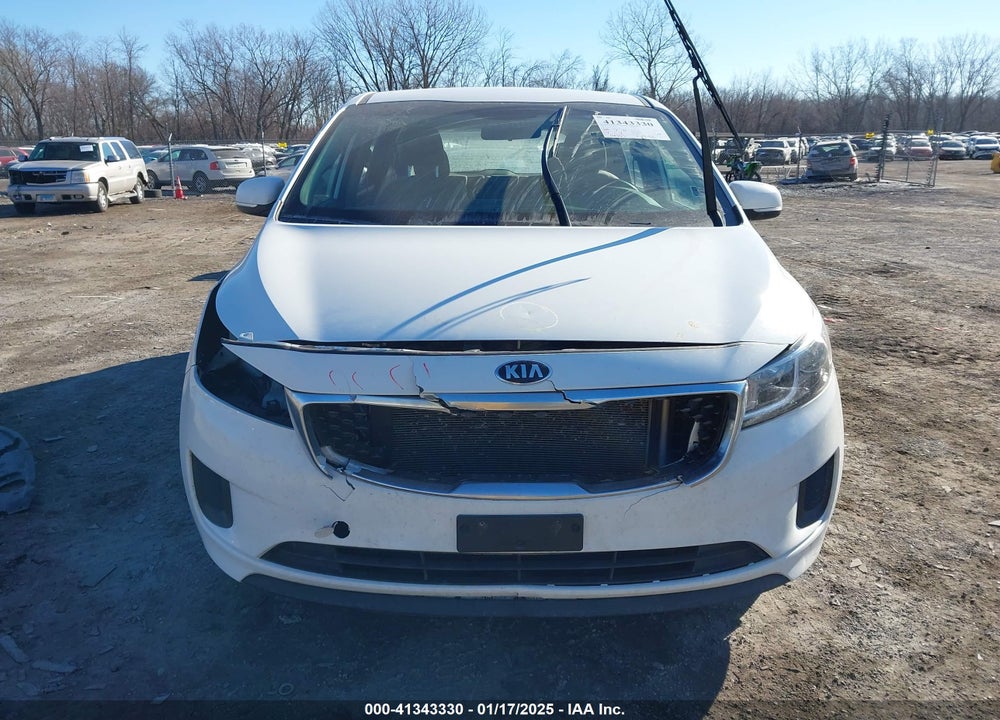 2017 KIA SEDONA L VIN: KNDMA5C10H6257698