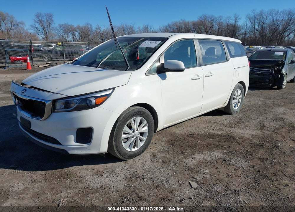 2017 KIA SEDONA L VIN: KNDMA5C10H6257698