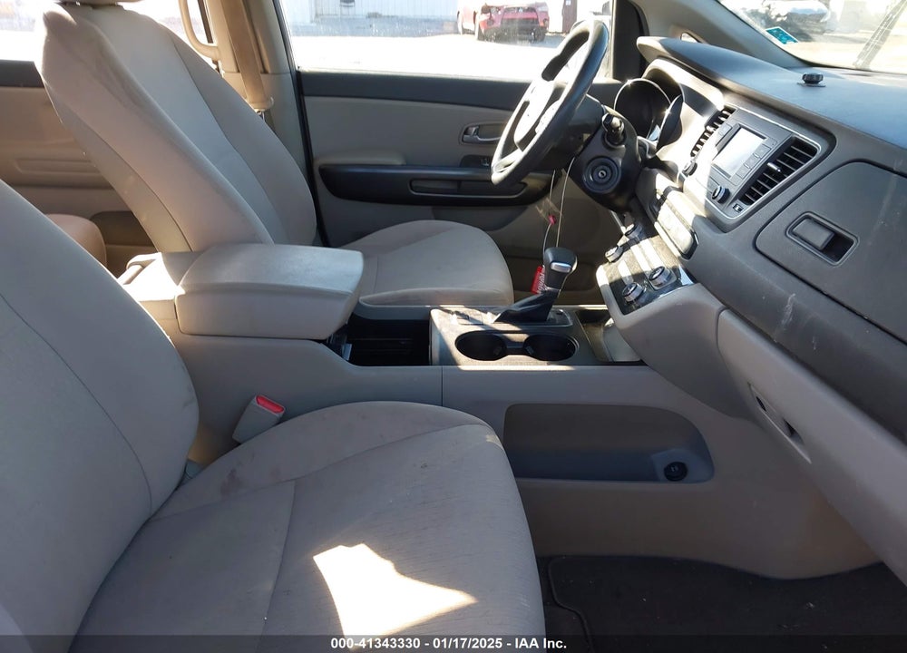 2017 KIA SEDONA L VIN: KNDMA5C10H6257698