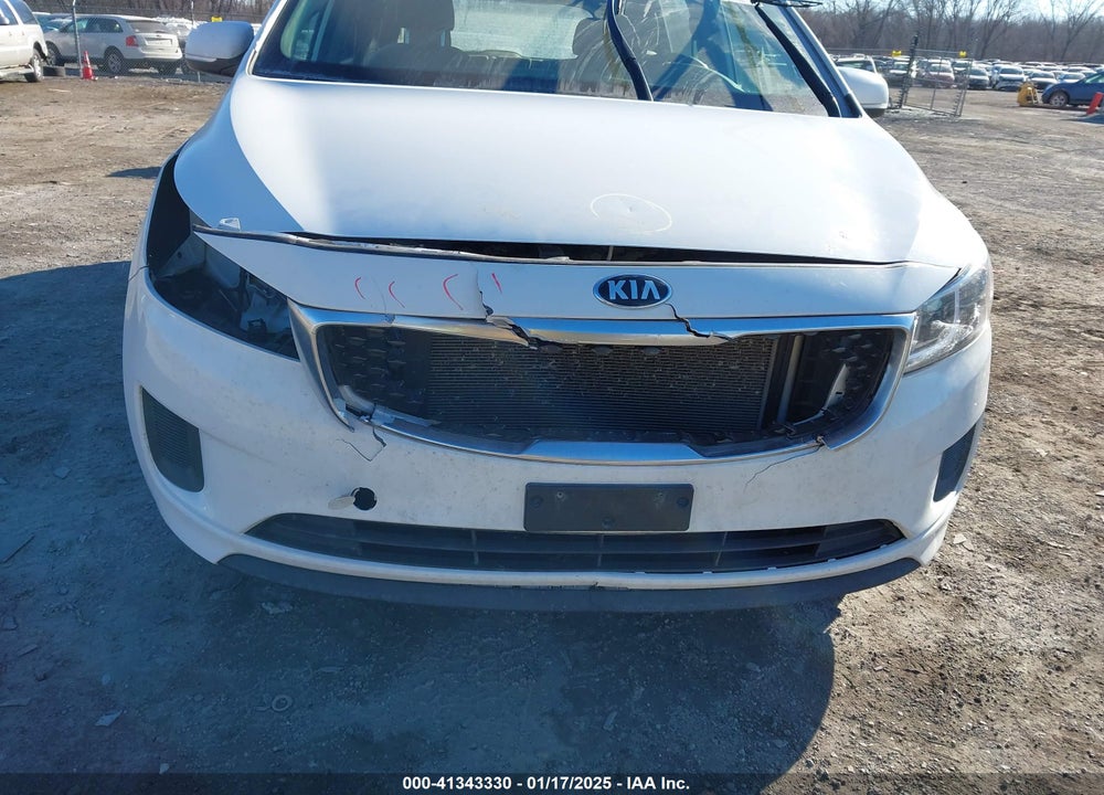2017 KIA SEDONA L VIN: KNDMA5C10H6257698
