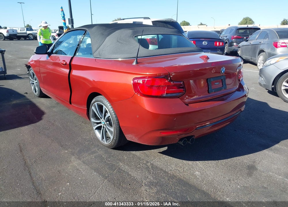 2018 BMW 230I VIN: WBA2M7C55JVD51262