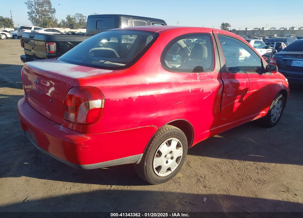 2000 TOYOTA ECHO VIN: JTDAT1239Y5018732