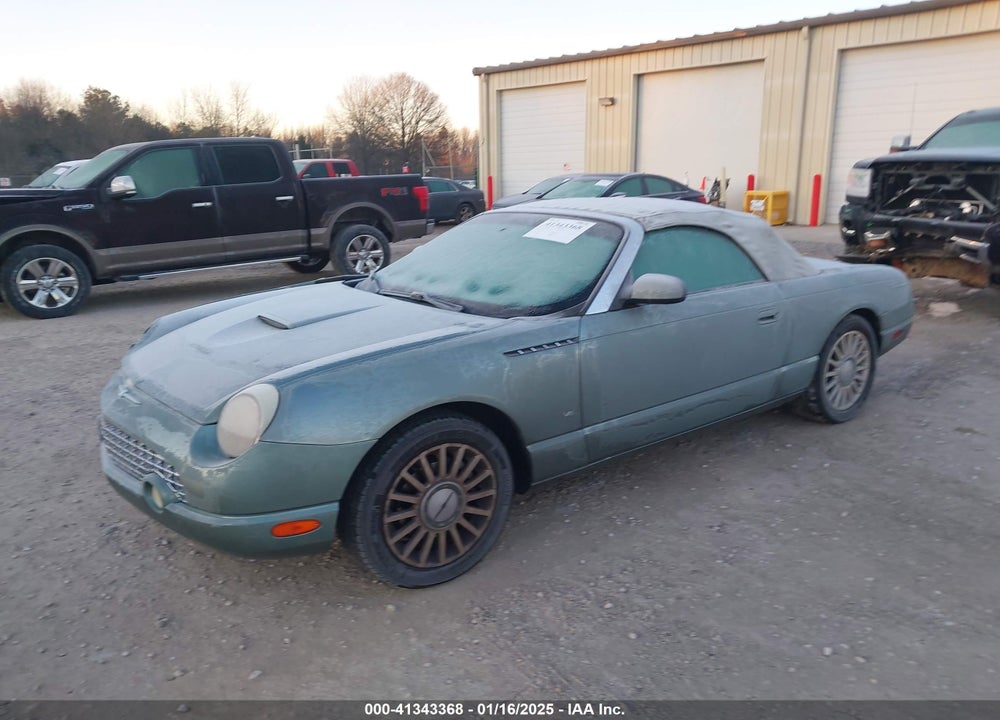 2004 FORD THUNDERBIRD VIN: 1FAHP63A84Y108255