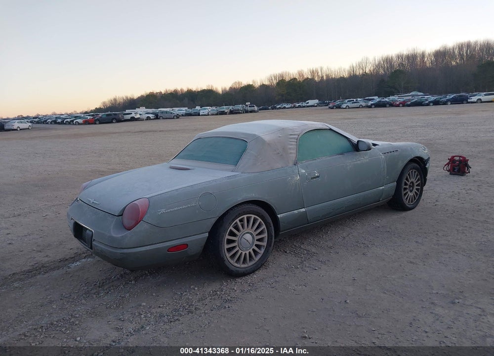 2004 FORD THUNDERBIRD VIN: 1FAHP63A84Y108255