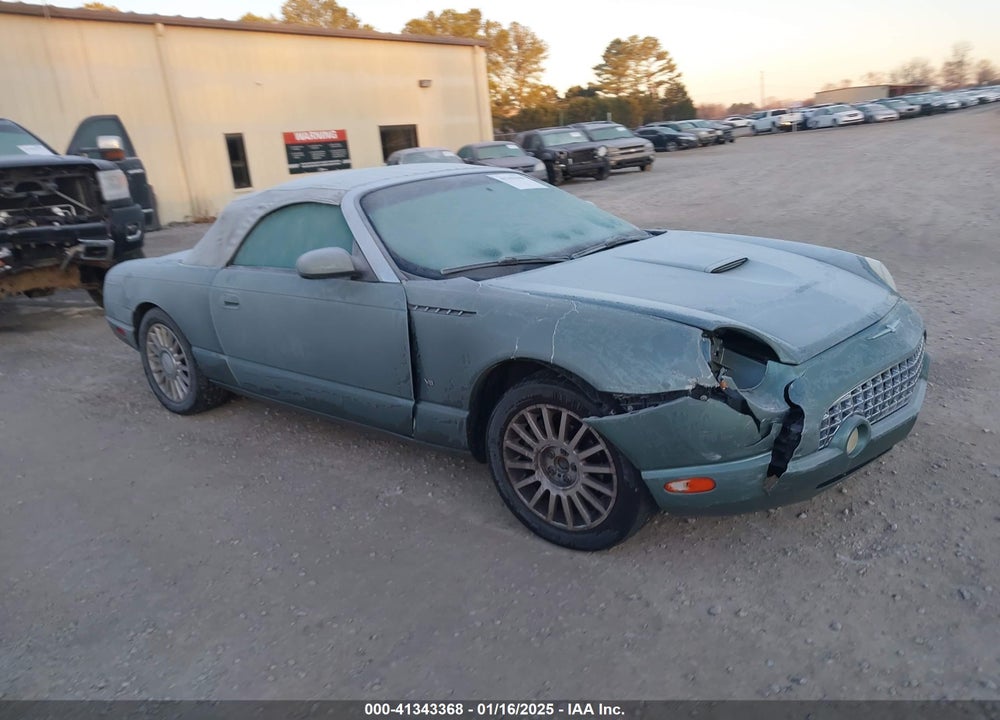 2004 FORD THUNDERBIRD VIN: 1FAHP63A84Y108255