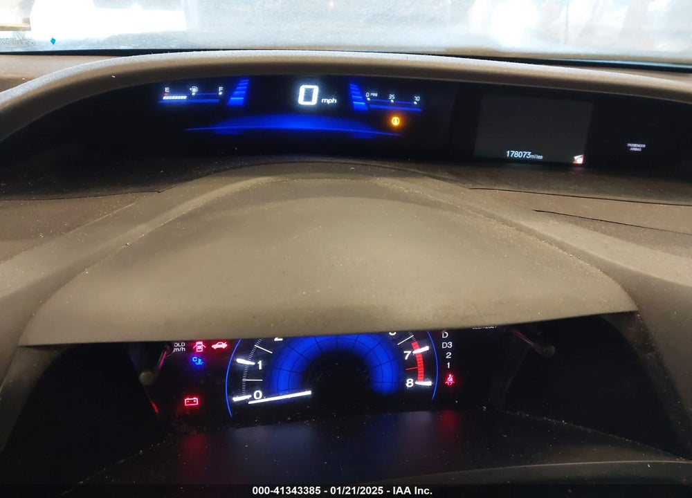 2012 HONDA CIVIC SDN LX VIN: 19XFB2F52CE392493