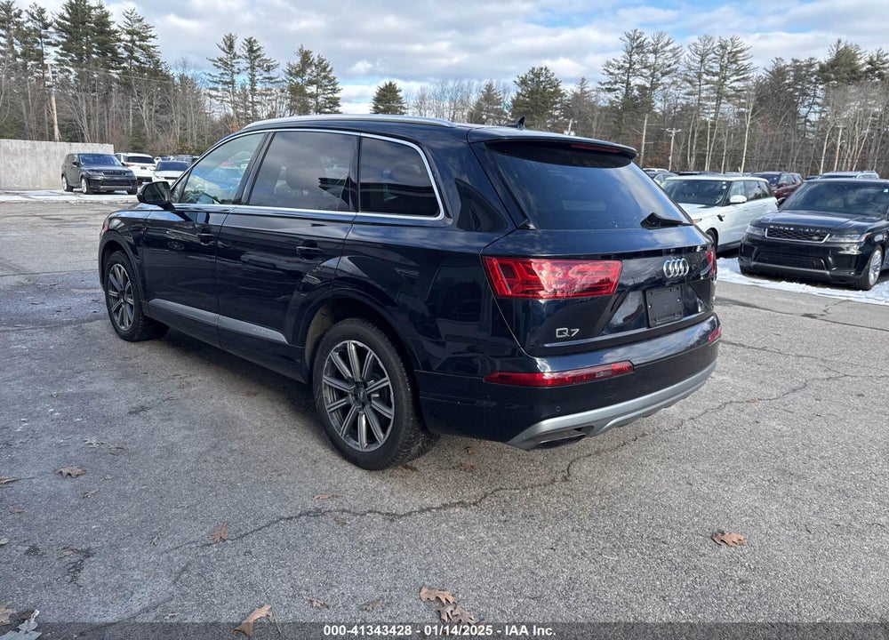2017 AUDI Q7 PREMIUM PLUS VIN: WA1LAAF70HD044633