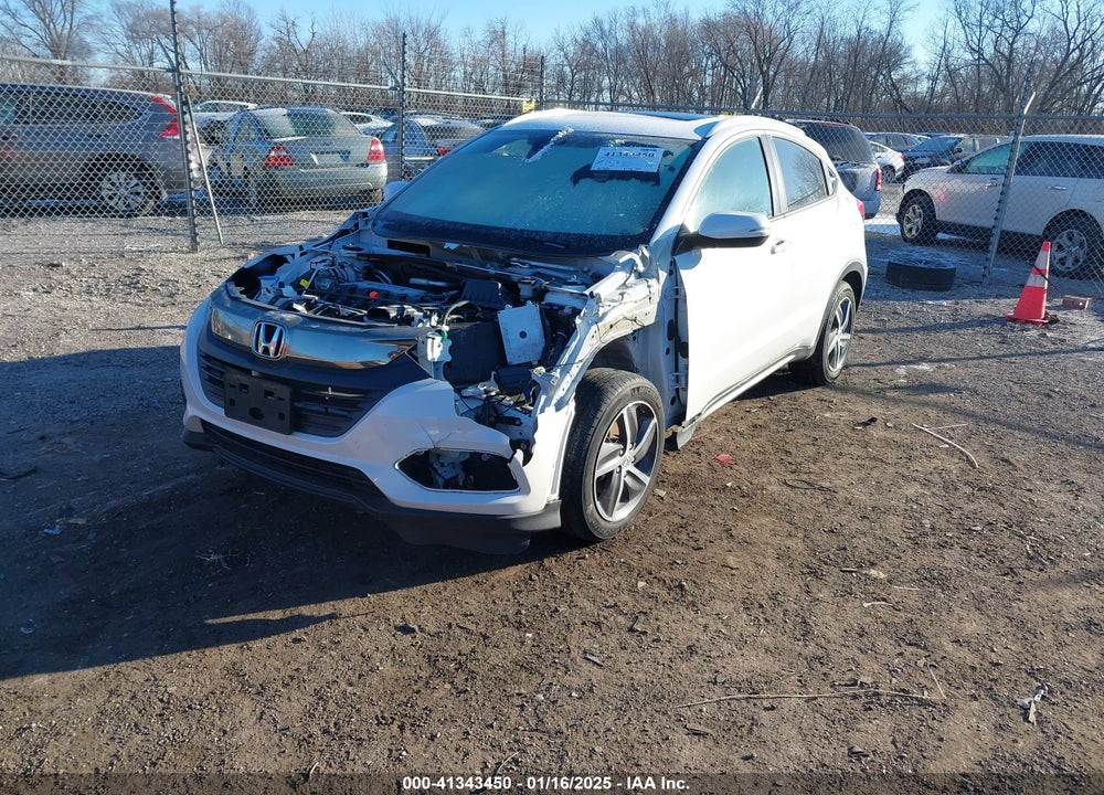 2022 HONDA HR-V AWD EX VIN: 3CZRU6H52NM715181