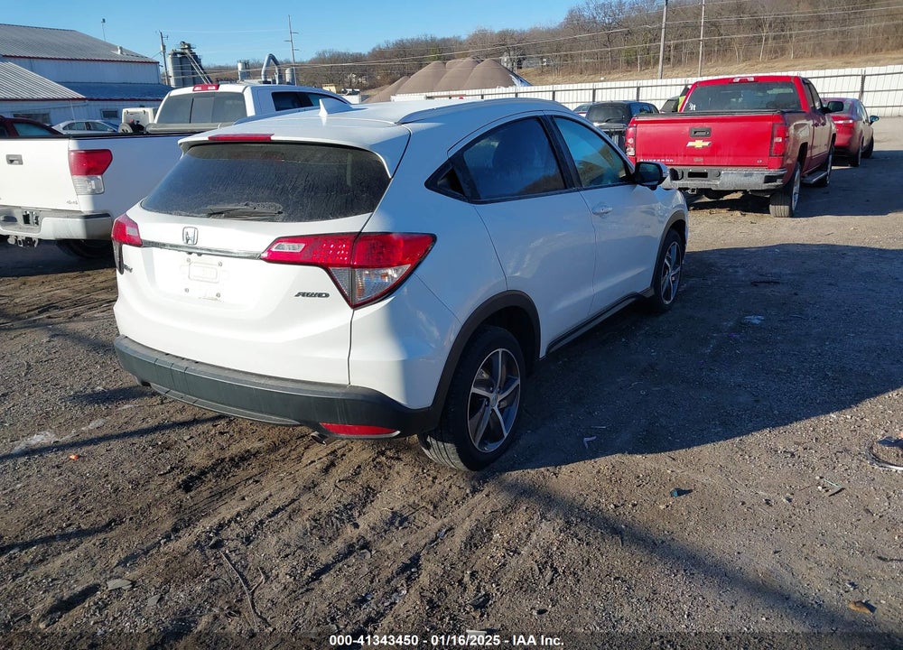 2022 HONDA HR-V AWD EX VIN: 3CZRU6H52NM715181