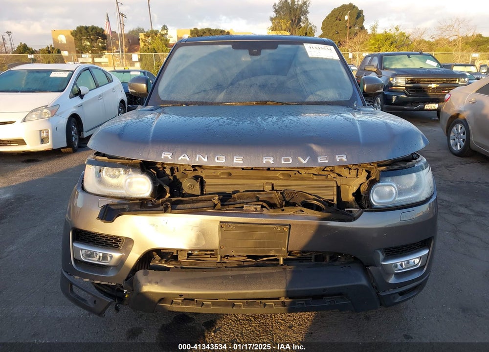 2016 LAND ROVER RANGE ROVER SPORT 3.0L V6 SUPERCHARGED HSE VIN: SALWR2VF8GA574741