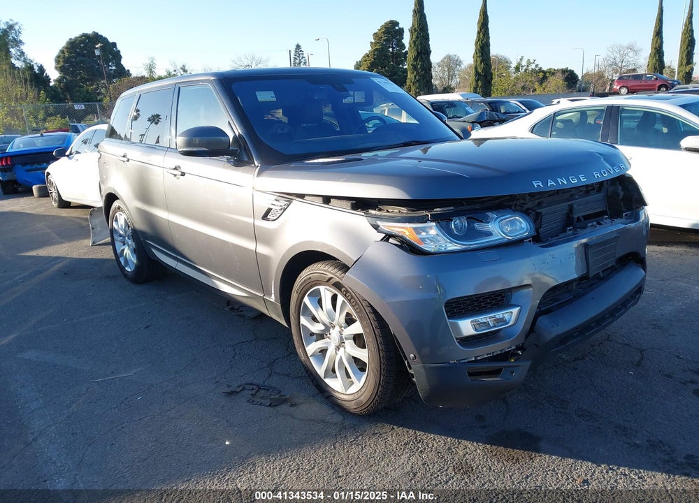 2016 LAND ROVER RANGE ROVER SPORT 3.0L V6 SUPERCHARGED HSE VIN: SALWR2VF8GA574741