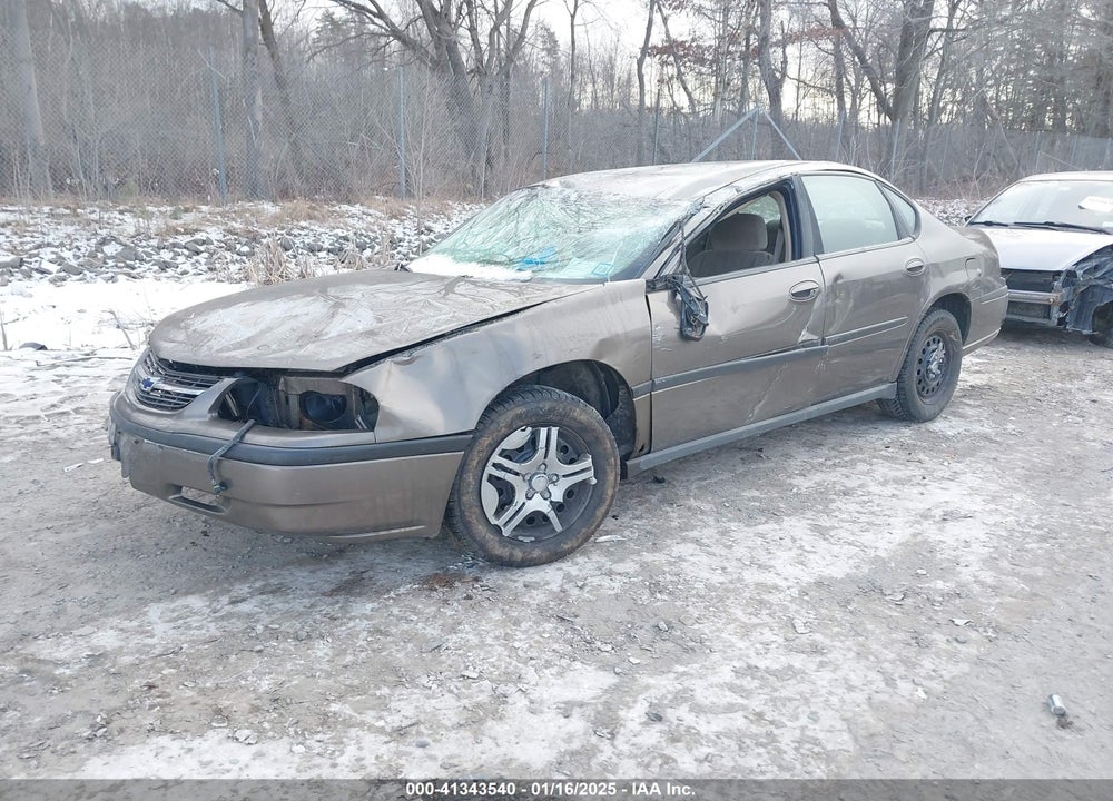 2003 CHEVROLET IMPALA VIN: 2G1WF52E439408521