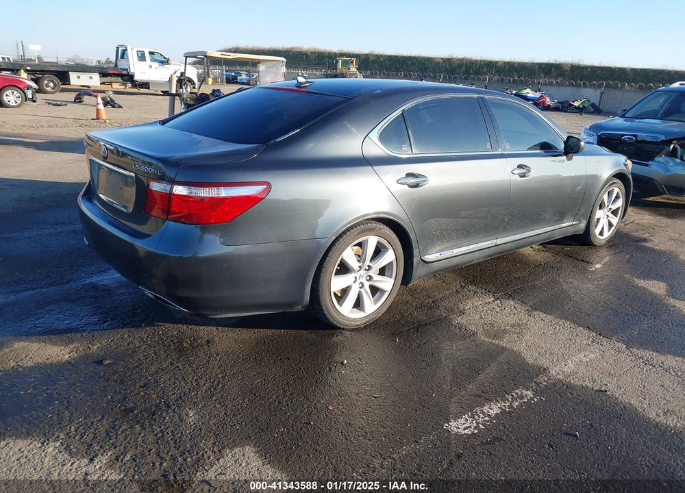 2008 LEXUS LS 600H VIN: JTHDU46F285006078
