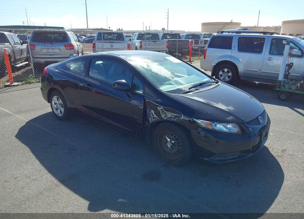 2013 HONDA CIVIC LX VIN: 2HGFG3B53DH527386