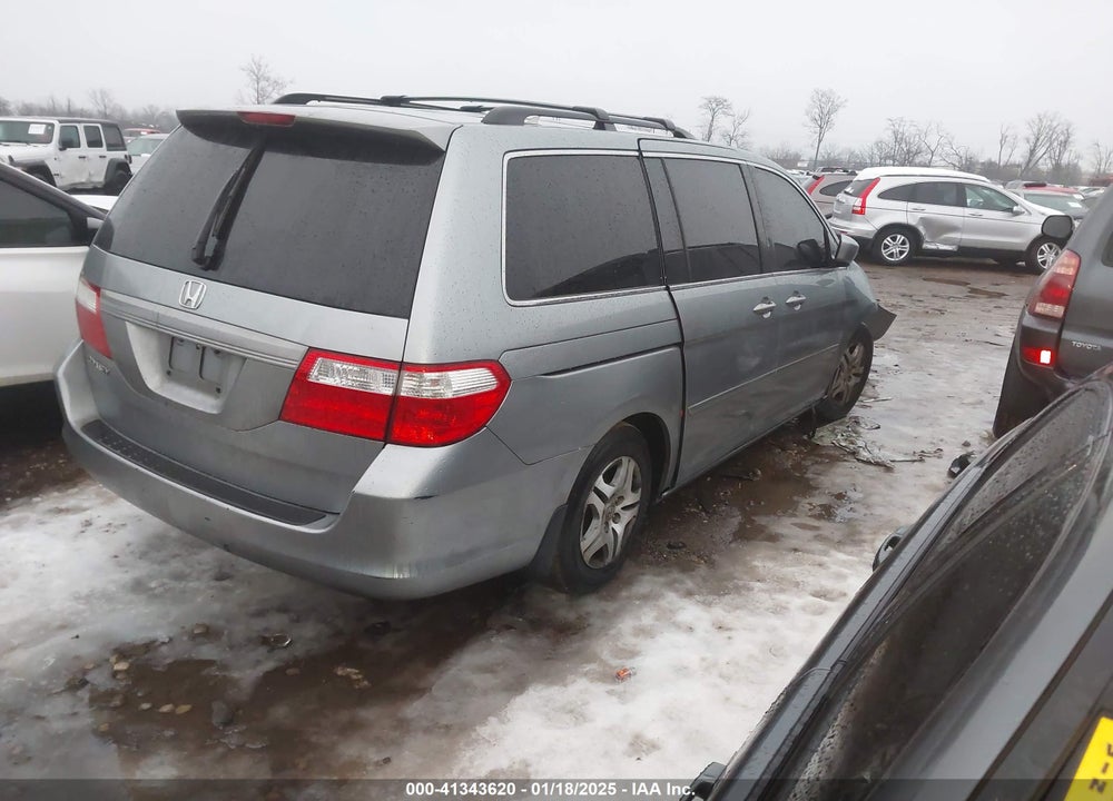 2006 HONDA ODYSSEY EX VIN: 5FNRL38406B113478