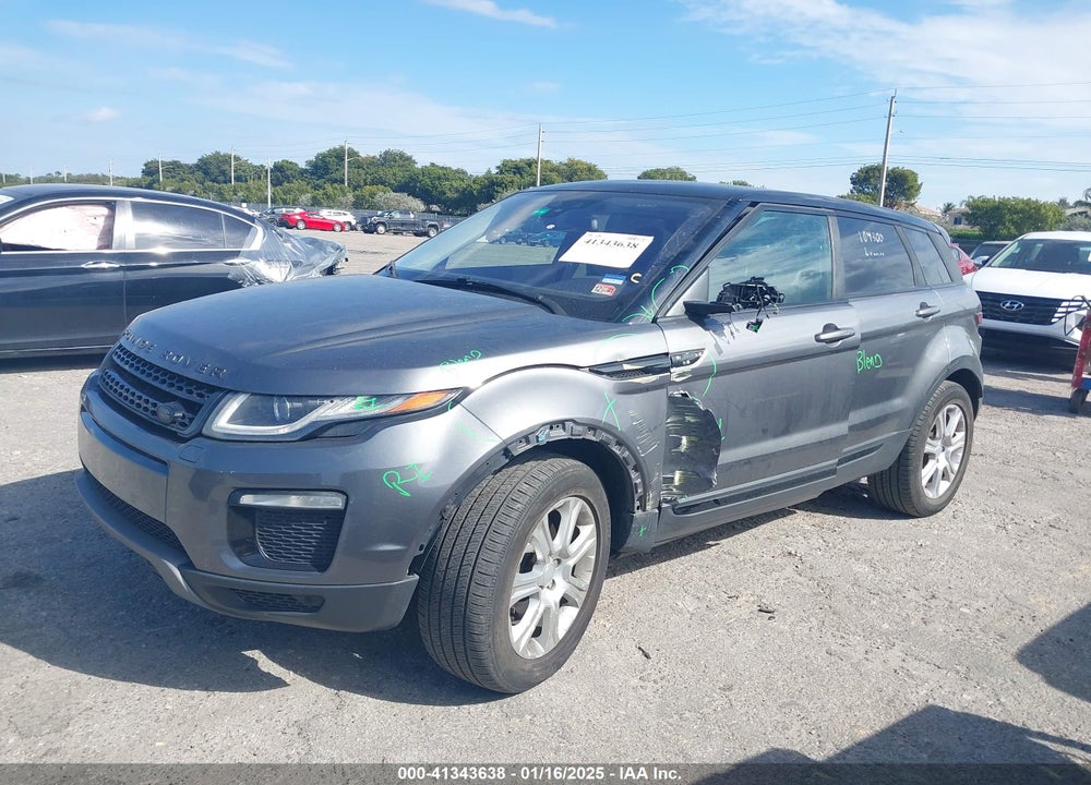2016 LAND ROVER RANGE ROVER EVOQUE SE/SE PREMIUM VIN: SALVP2BGXGH124871