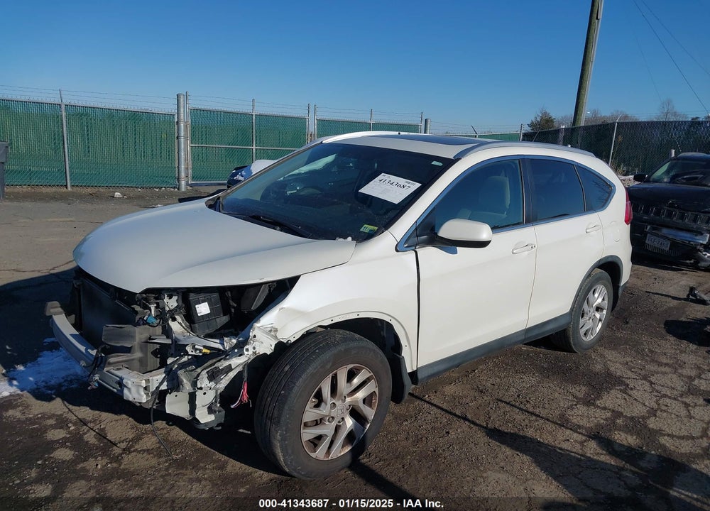 2015 HONDA CR-V EX VIN: 5J6RM4H59FL122473