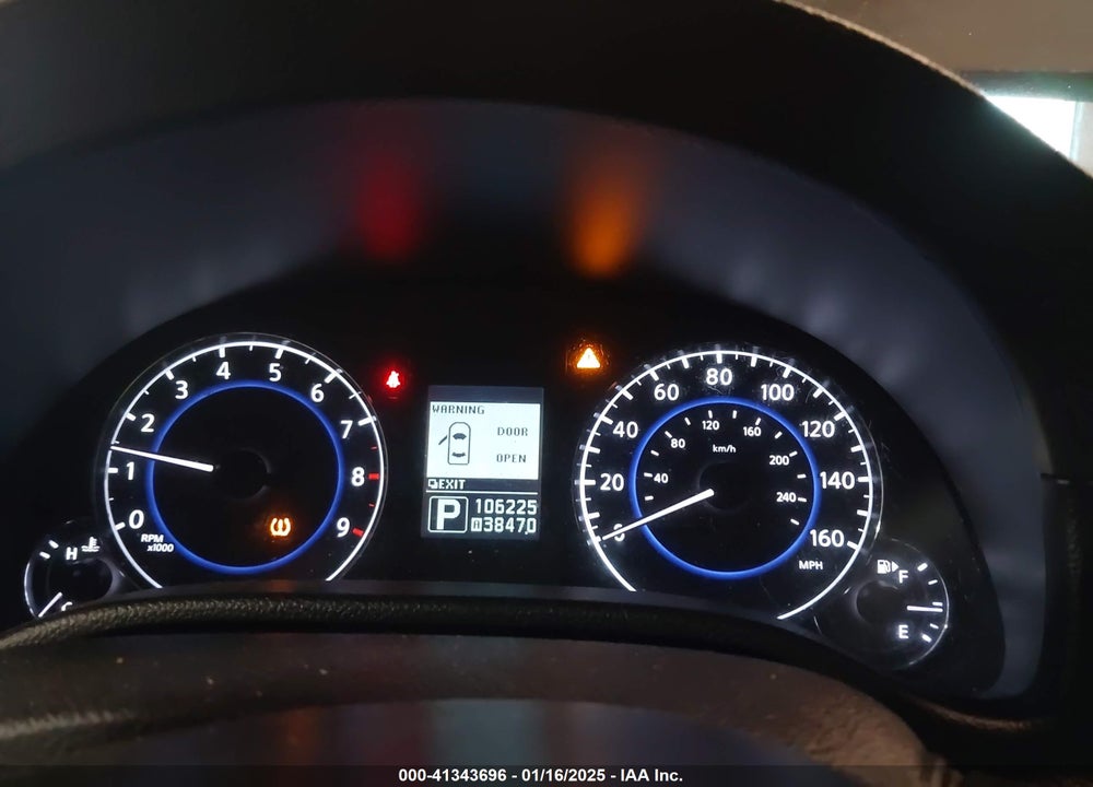 2010 INFINITI G37X VIN: JN1CV6EL2AM152587