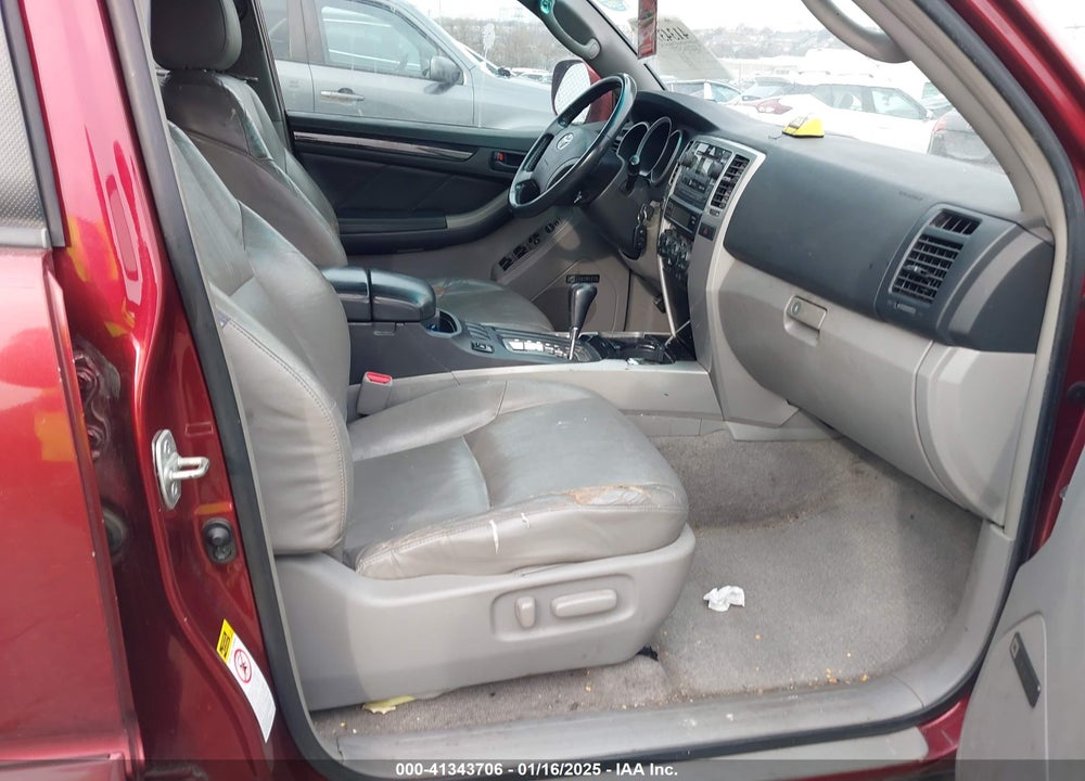 2006 TOYOTA 4RUNNER LIMITED V6 VIN: JTEZU17R168065144