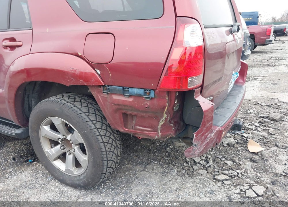 2006 TOYOTA 4RUNNER LIMITED V6 VIN: JTEZU17R168065144