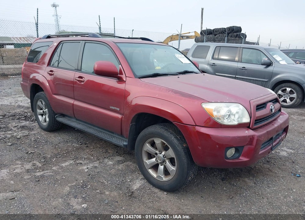 2006 TOYOTA 4RUNNER LIMITED V6 VIN: JTEZU17R168065144