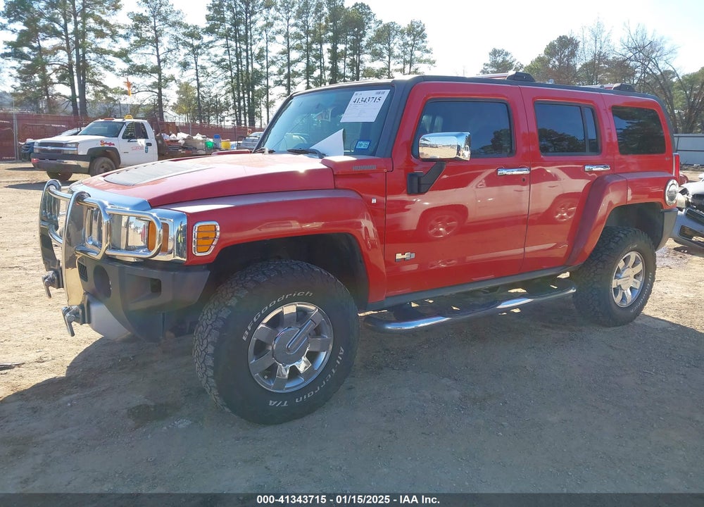 2008 HUMMER H3 SUV VIN: 5GTEN13E388140652