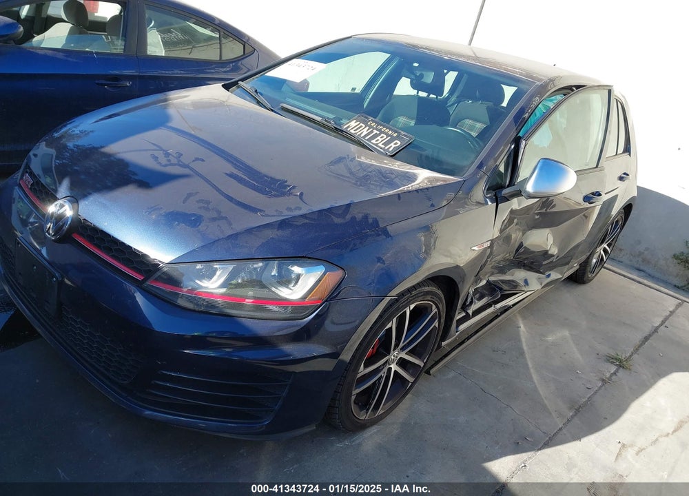 2017 VOLKSWAGEN GOLF GTI VIN: 3VW547AU4HM053973