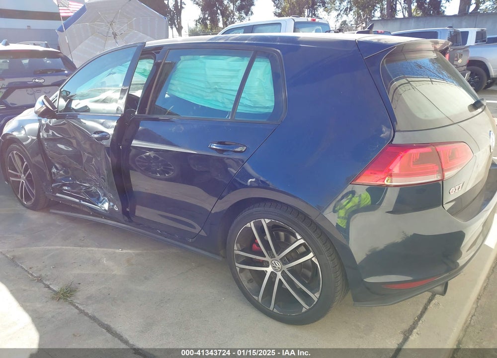 2017 VOLKSWAGEN GOLF GTI VIN: 3VW547AU4HM053973