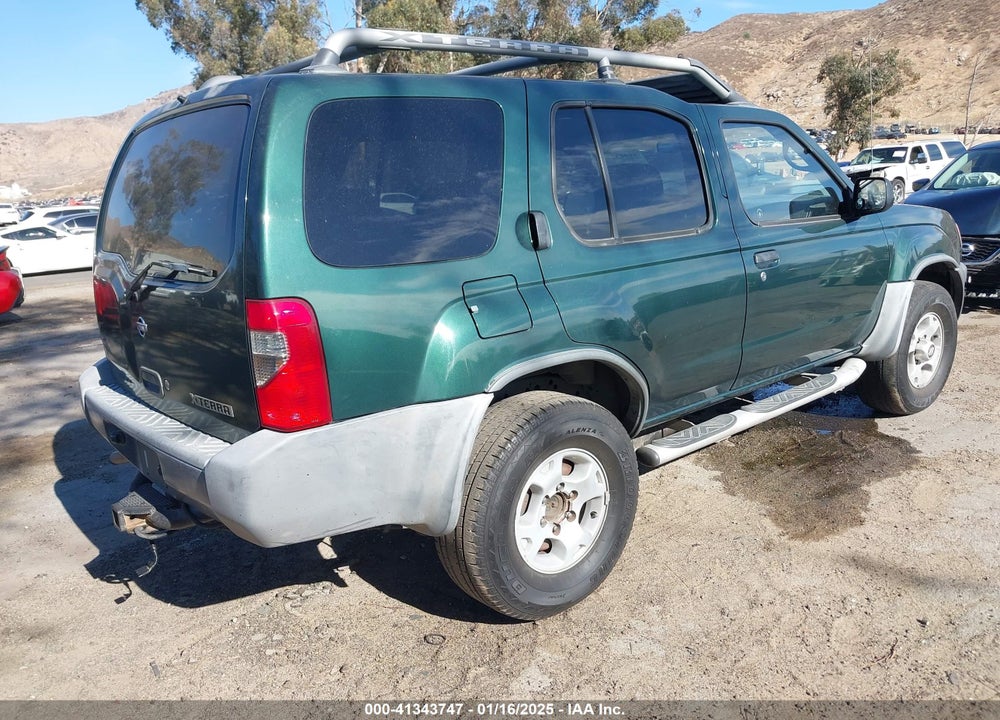 2000 NISSAN XTERRA SE/XE VIN: 5N1ED28T0YC527028