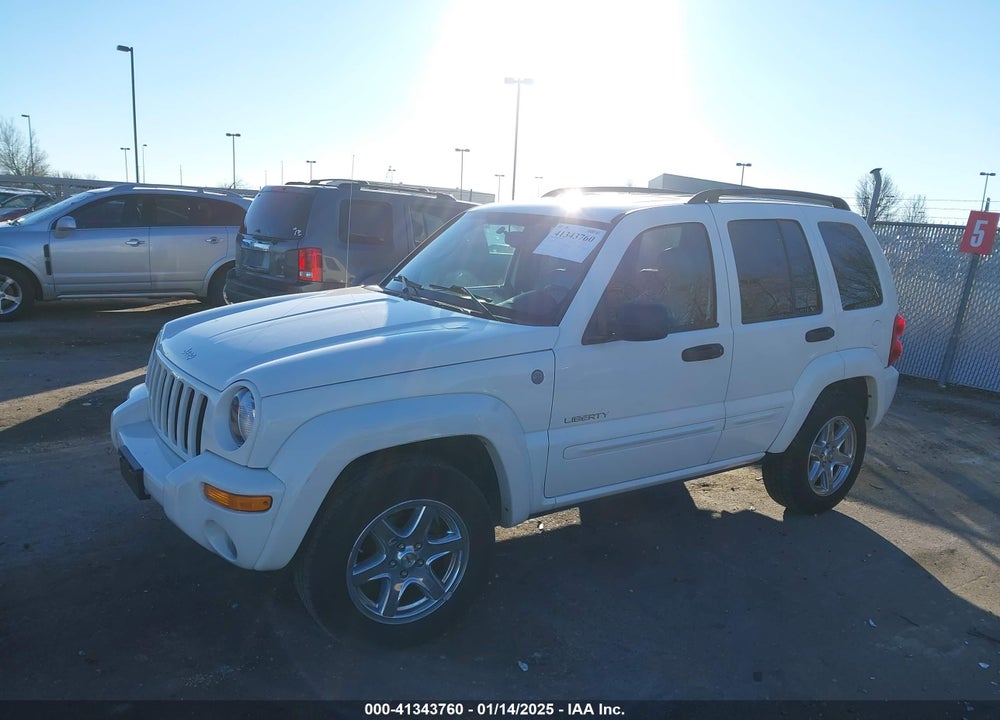 2004 JEEP LIBERTY LIMITED EDITION VIN: 1J4GL58K54W265552