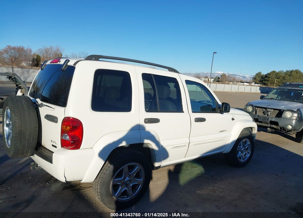 2004 JEEP LIBERTY LIMITED EDITION VIN: 1J4GL58K54W265552