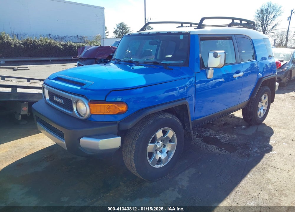 2007 TOYOTA FJ CRUISER VIN: JTEZU11F170017366