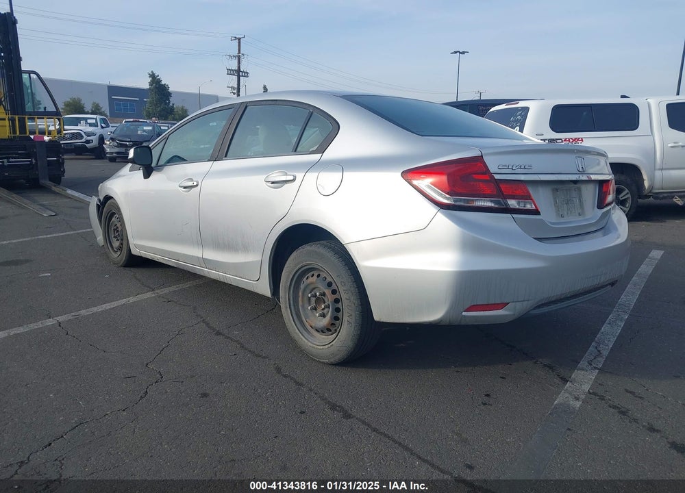 2013 HONDA CIVIC LX VIN: 19XFB2F55DE273418