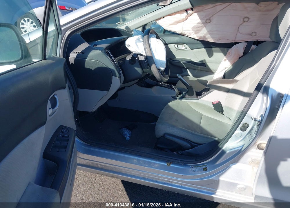 2013 HONDA CIVIC LX VIN: 19XFB2F55DE273418