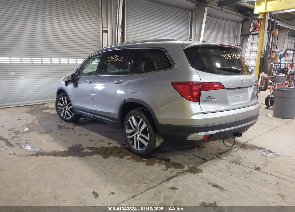 2017 HONDA PILOT ELITE VIN: 5FNYF6H0XHB044187