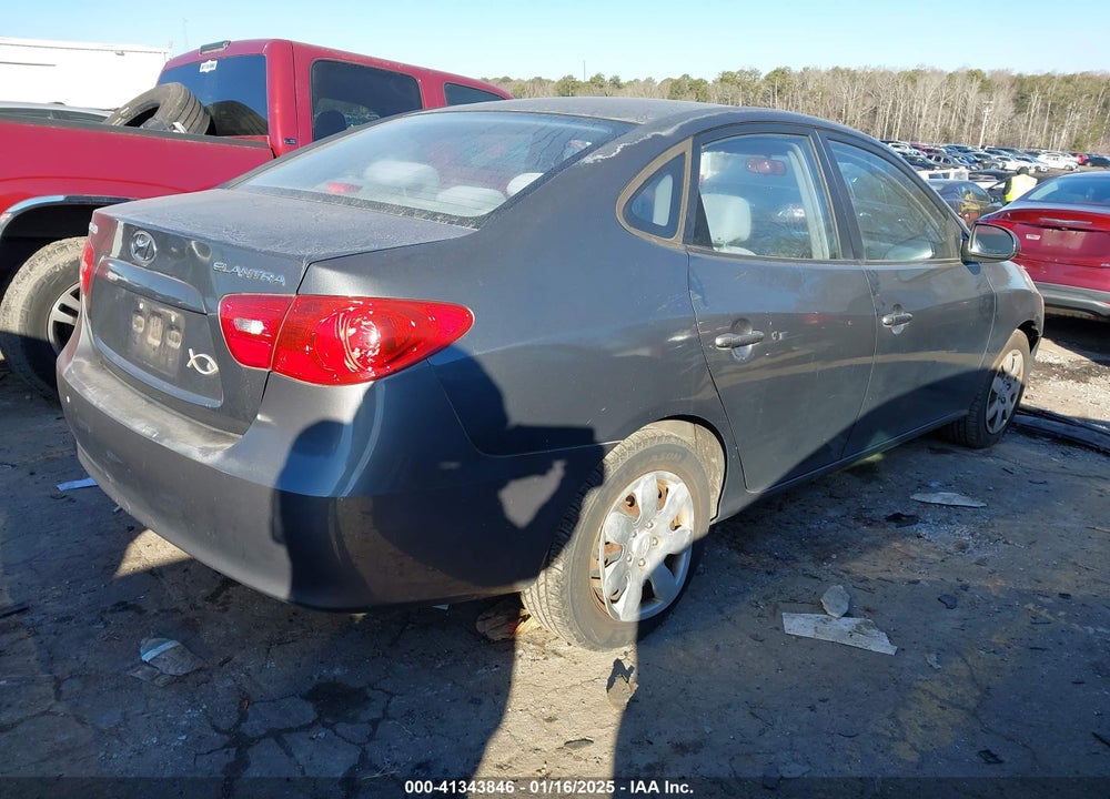 2007 HYUNDAI ELANTRA GLS/LIMITED/SE VIN: KMHDU46D07U069051