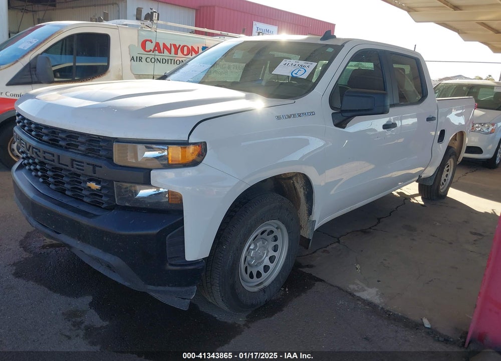 2021 CHEVROLET SILVERADO 1500 VIN: 1GCPWAEF8MZ184511